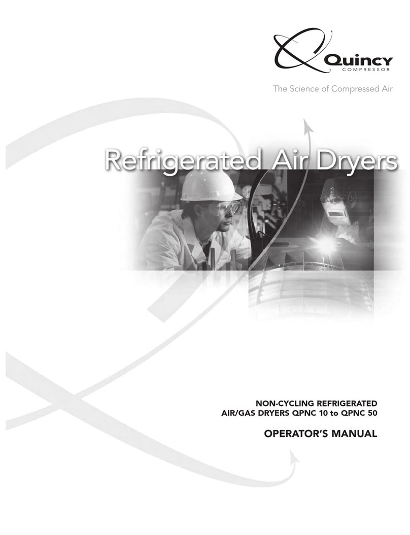 Quincy Compressor QPNC 10 User manual