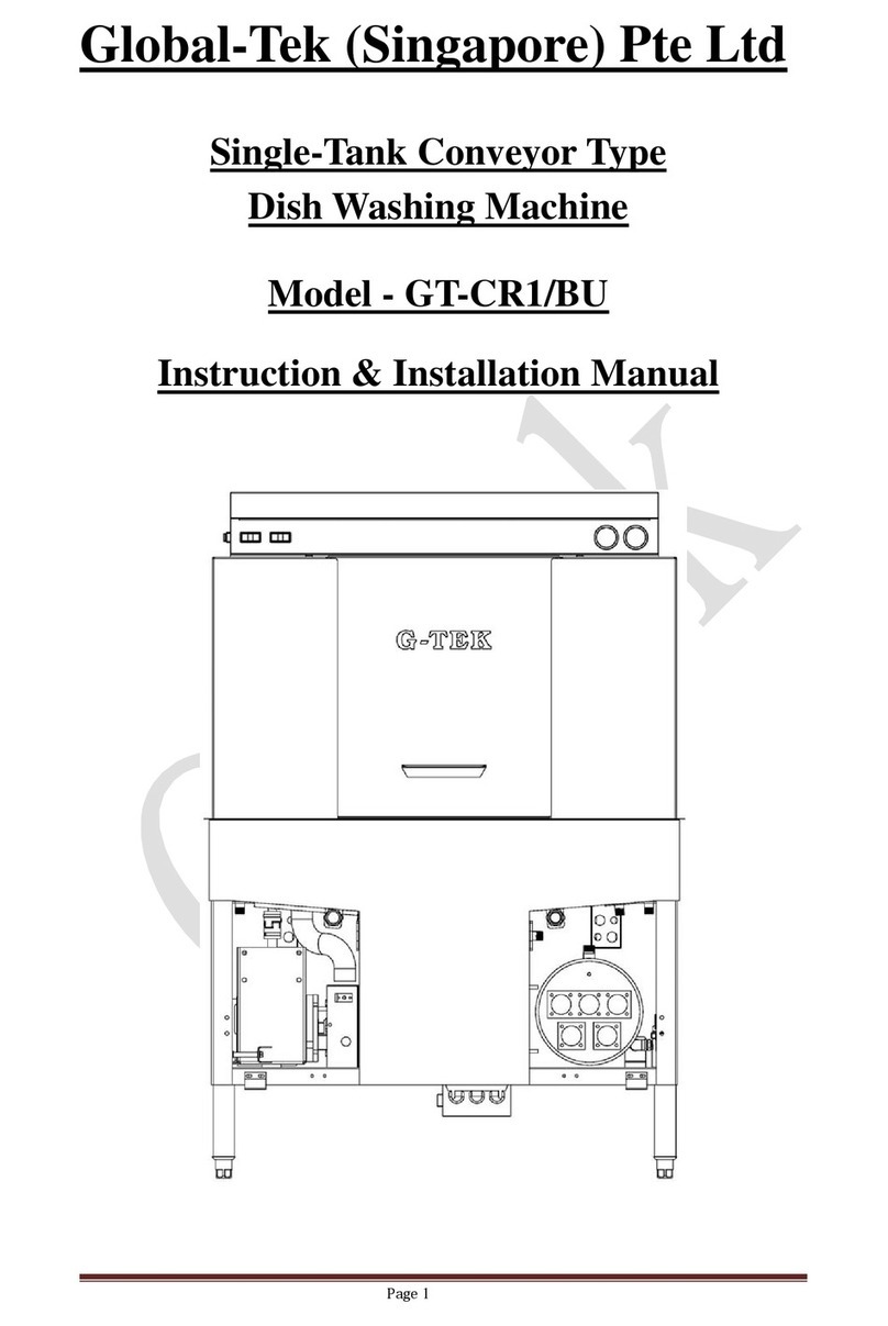 Global-Tek GT-CR1/BU Parts list manual