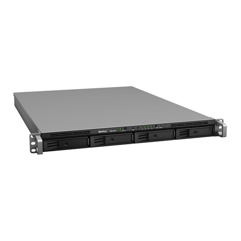 Synology RackStation RS814+ Quick installation guide