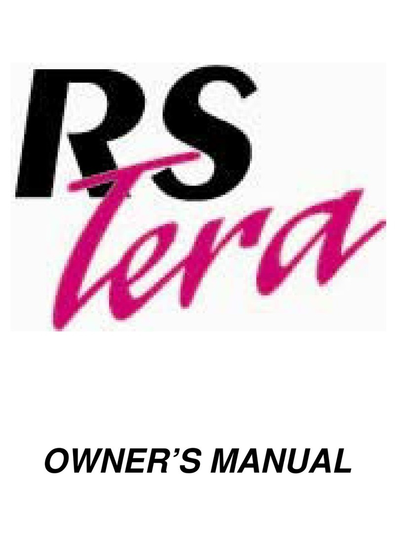 RS Tera User manual