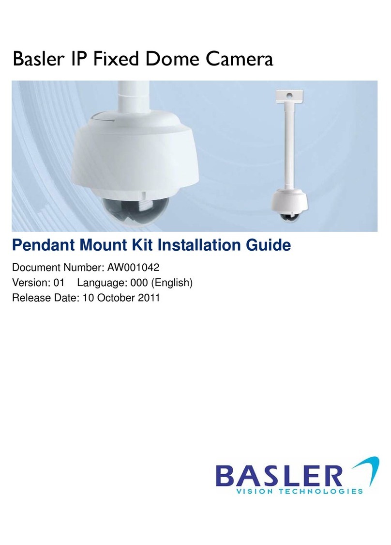 Basler dome camera installation guide