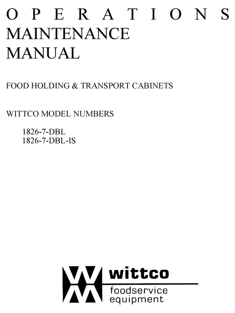 Wittco 1826-7-DBL Installation and operation manual