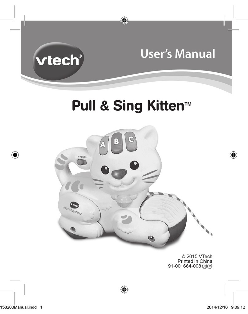 V-tech Pull & Sing KittenTM User manual