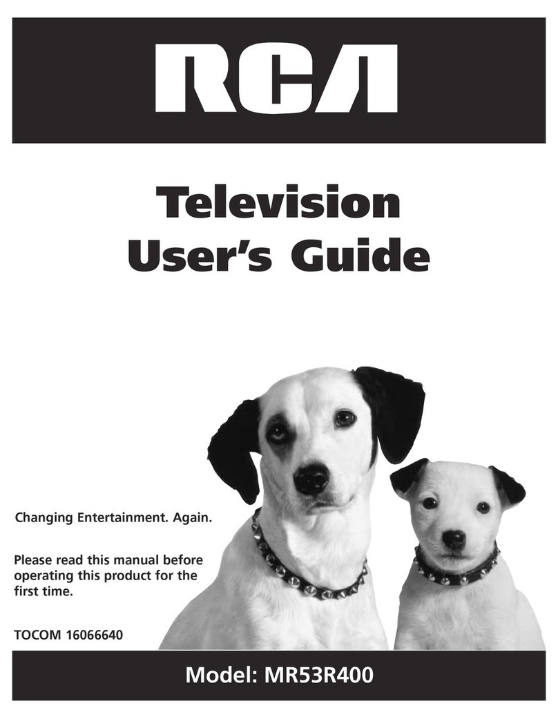 RCA MR53R400 User manual