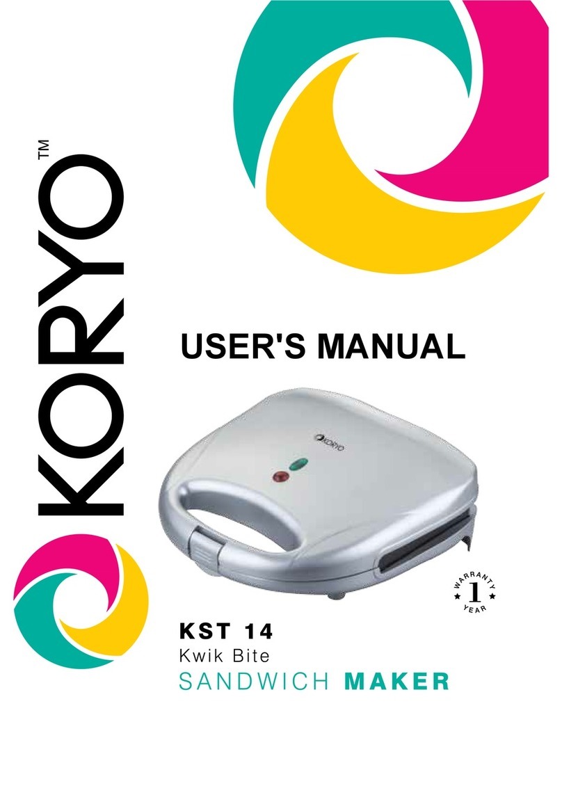 Koryo KST 14 user manual