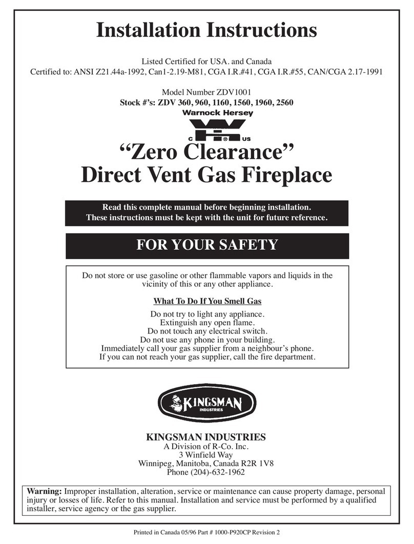 Kingsman "Zero Clearance" ZDV1001 User manual