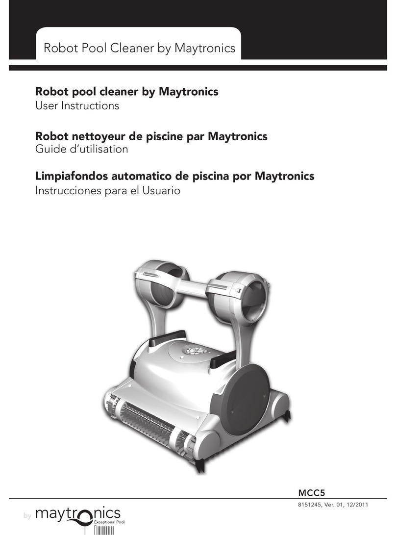 Maytronics MCC5 User instructions Maytronics MCC5 User instructions