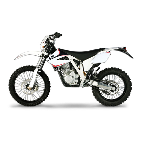 AJP PR4 125 owner's manual