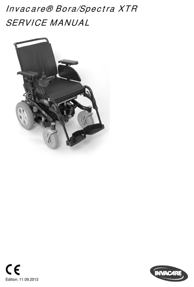 Invacare Bora User manual