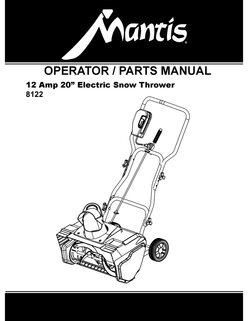 Mantis 8122 Programming manual