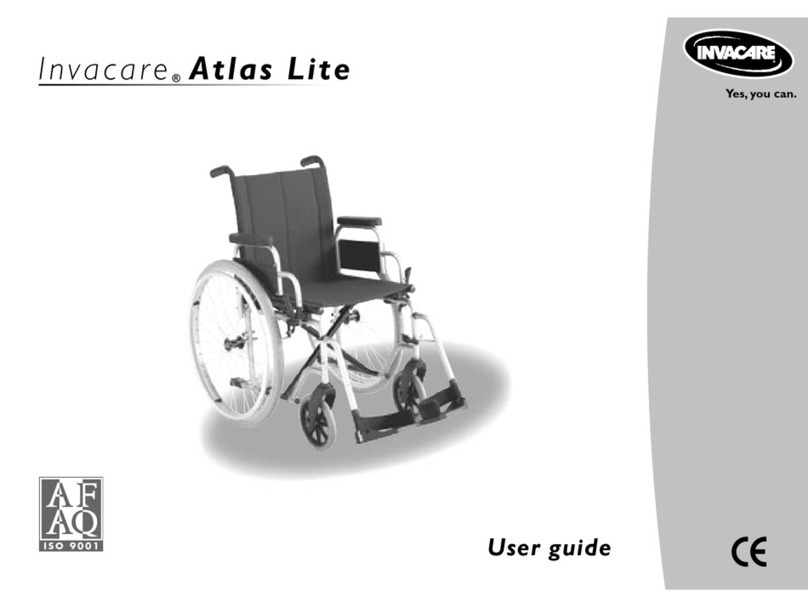 Invacare Atlas Lite User manual Invacare Atlas Lite User manual