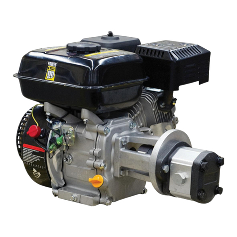 Power Fist 6.5 HP Single Stage Hydraulic Power Unit user manual