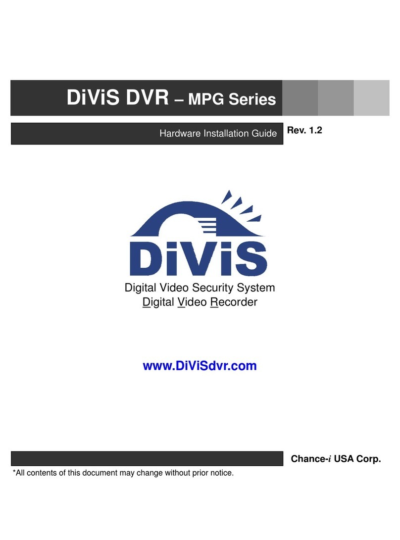 Divis MPG12004 User manual