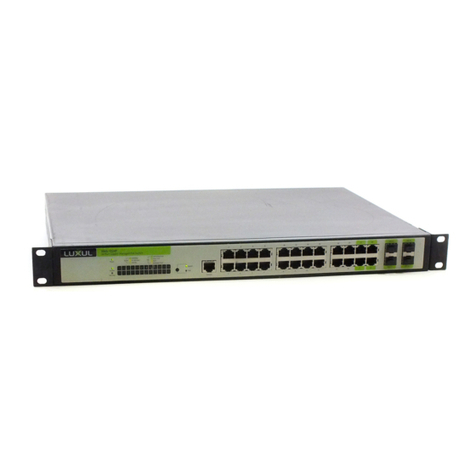 Luxul XMS-1024P User manual