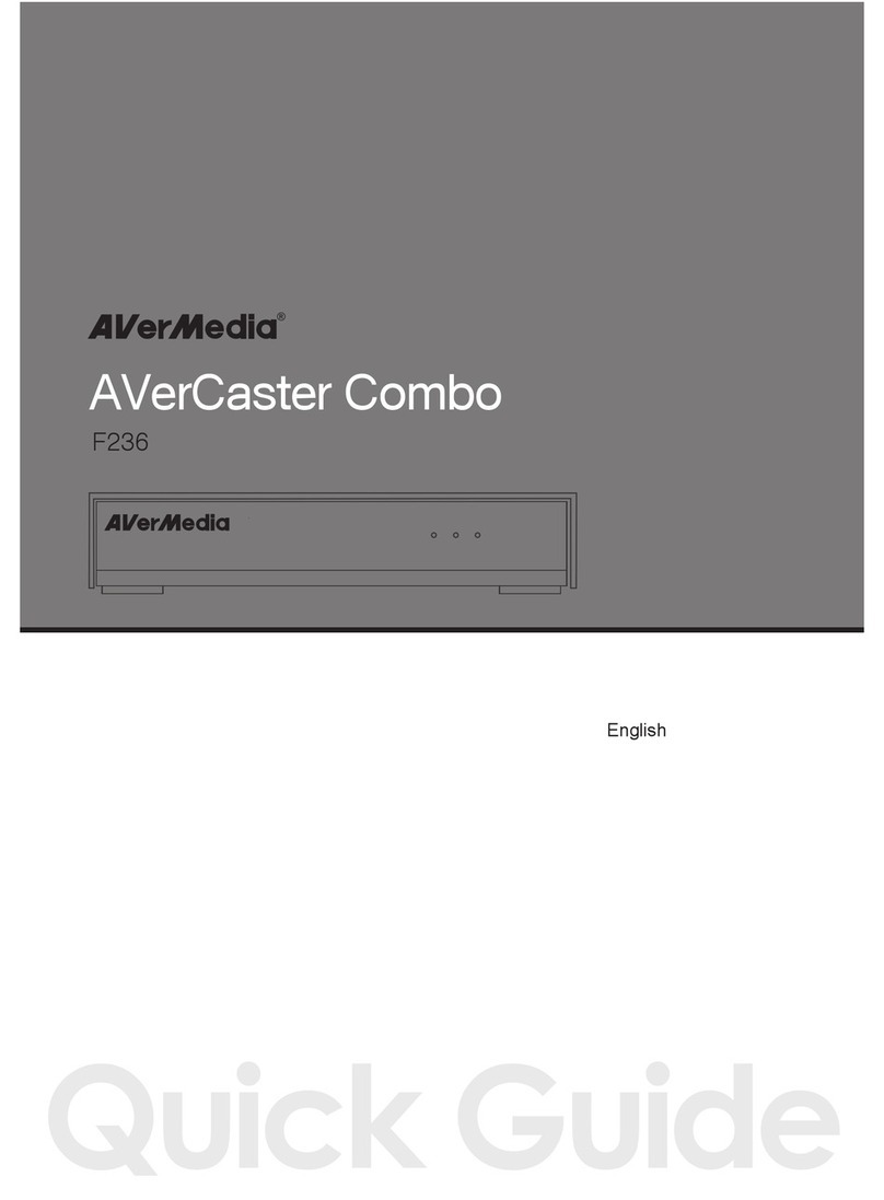 Avermedia AVerCaster Combo F236 quick guide