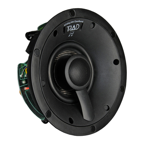 Triad Mini OpenRound User manual