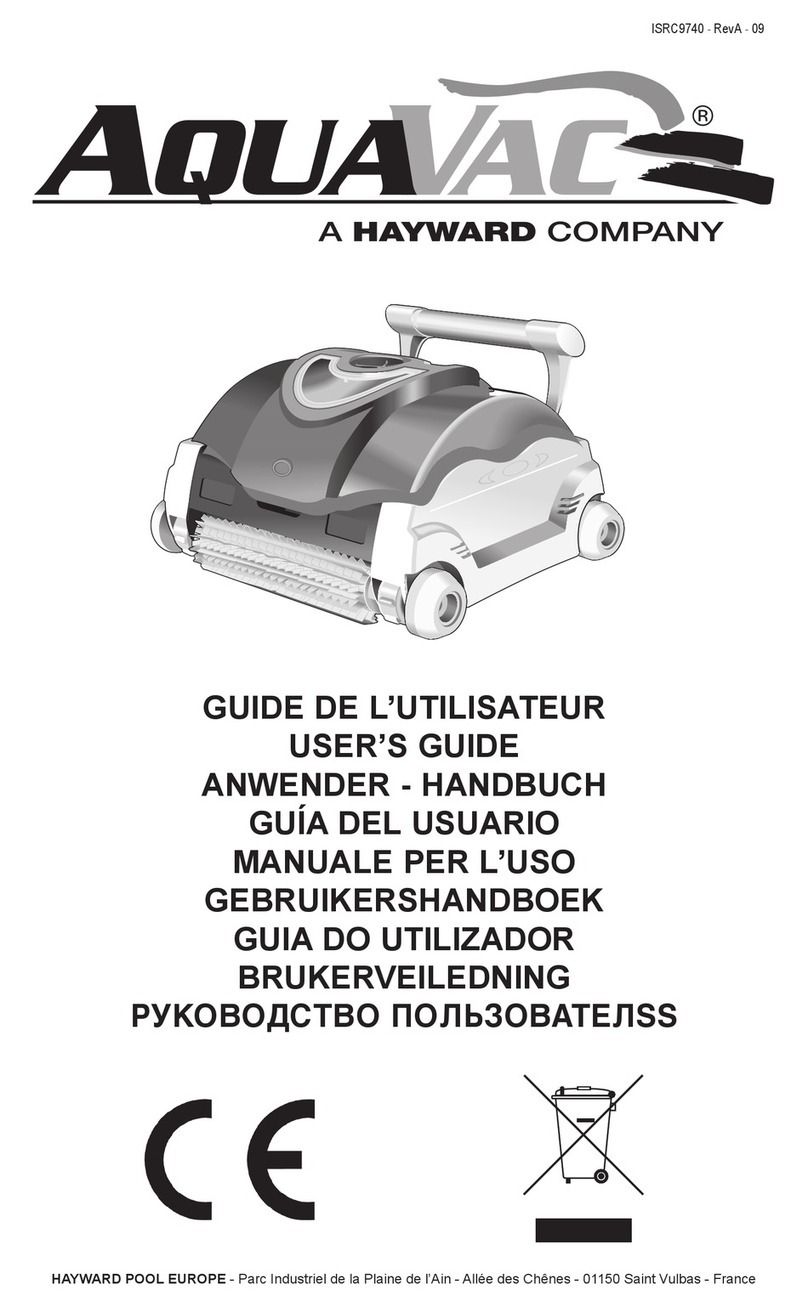 AquaVac fully automatic pool cleaner user guide