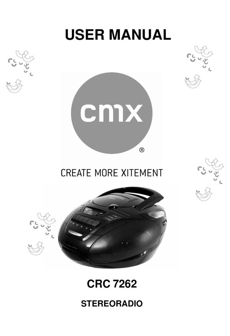 CMX CRC 7262 User manual