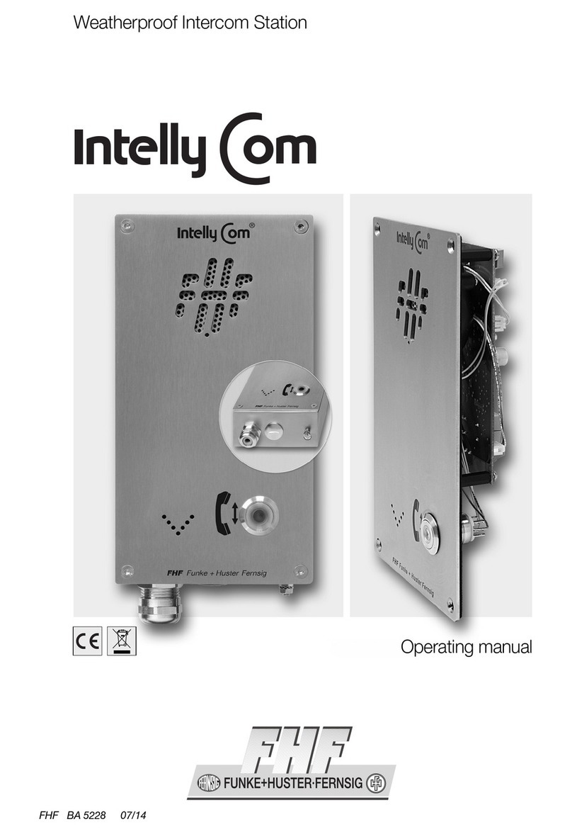 FHF Intelly Com operating manual