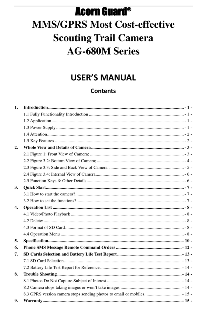 Ltl Acorn AG-680M Series User manual