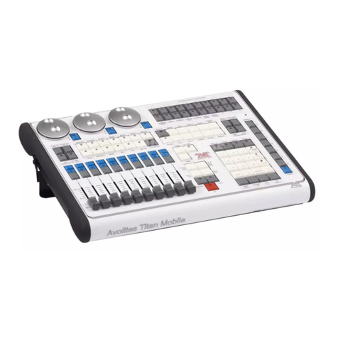 Avolites Titan One User manual