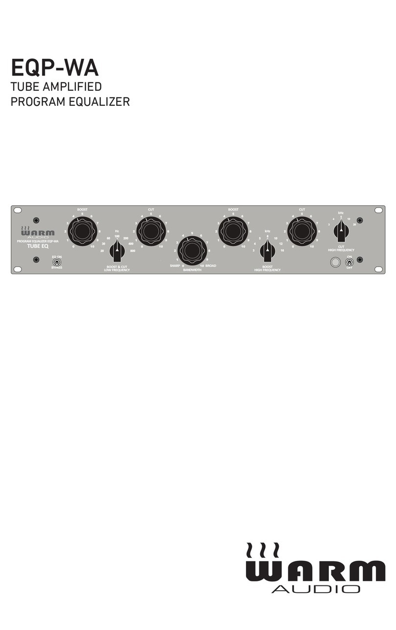 Warm Audio EQP-WA User manual