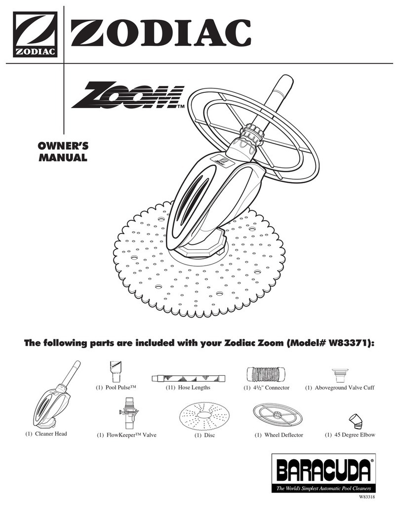 Zodiac Zoom owner's manual