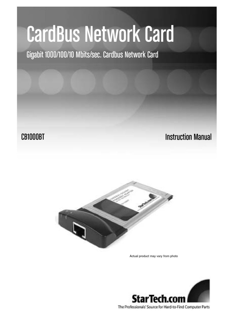 StarTech.com CB1000BT instruction manual