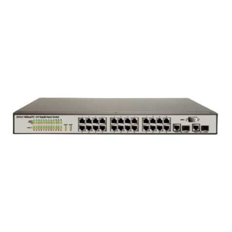 Ruby Tech 24-Port 100BaseTX + 2-P User manual