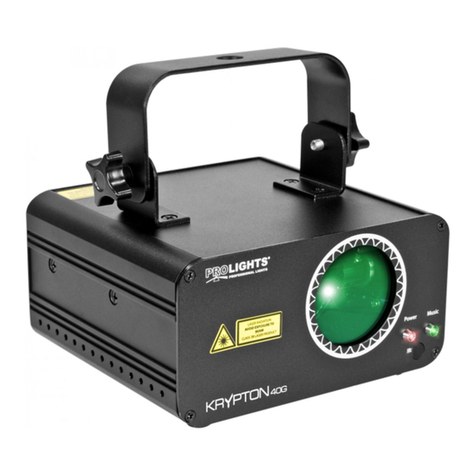 ProLights Krypton 40G user manual