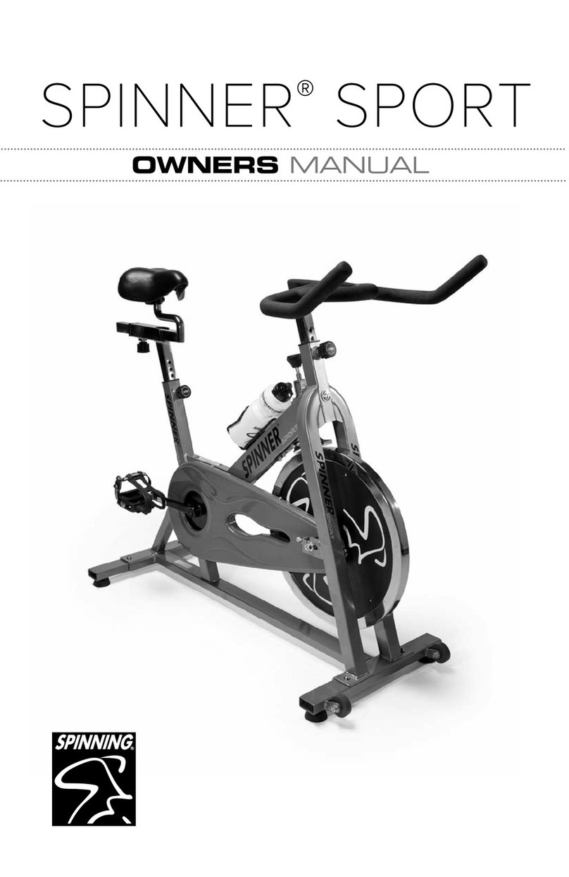 Mad Dogg Athletics spinner SPORT owner's manual