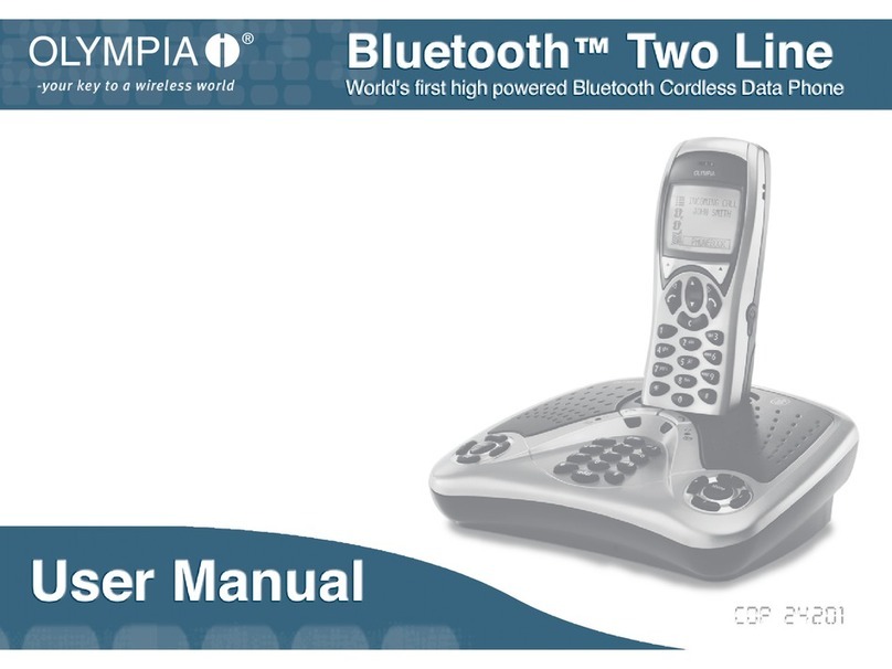 Olympia COP 24201 user manual