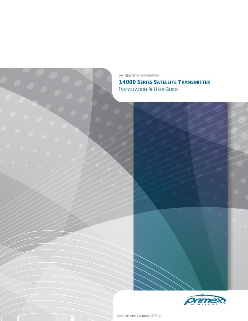 Primex 14000 Series Installation & user guide Primex 14000 Series Installation & user guide