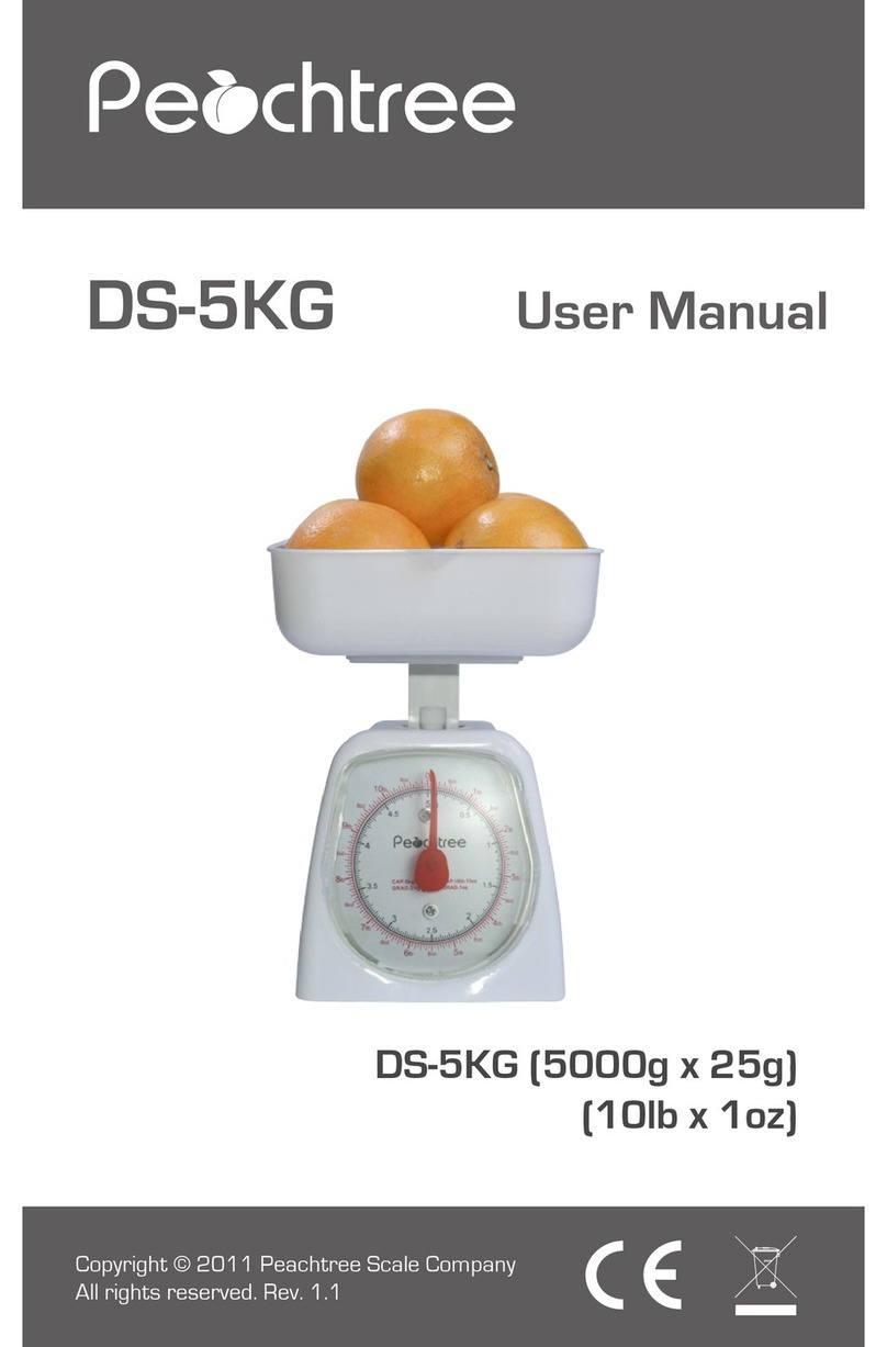 Peachtree DS-5KG User manual
