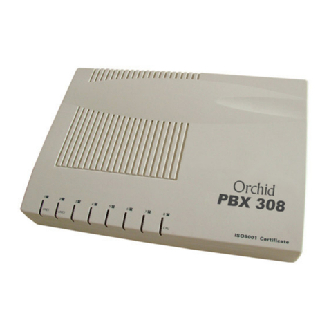 Orchid Telecom PBX 308 System administration guide Orchid Telecom PBX 308 System administration guide