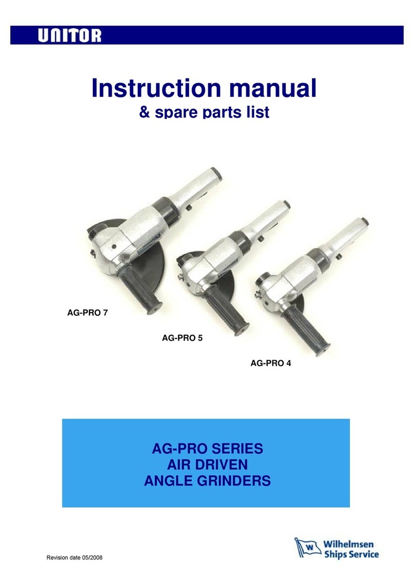 Unitor AG-PRO 7 instruction manual