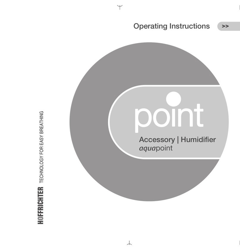 Hoffrichter Aquapoint operating instructions