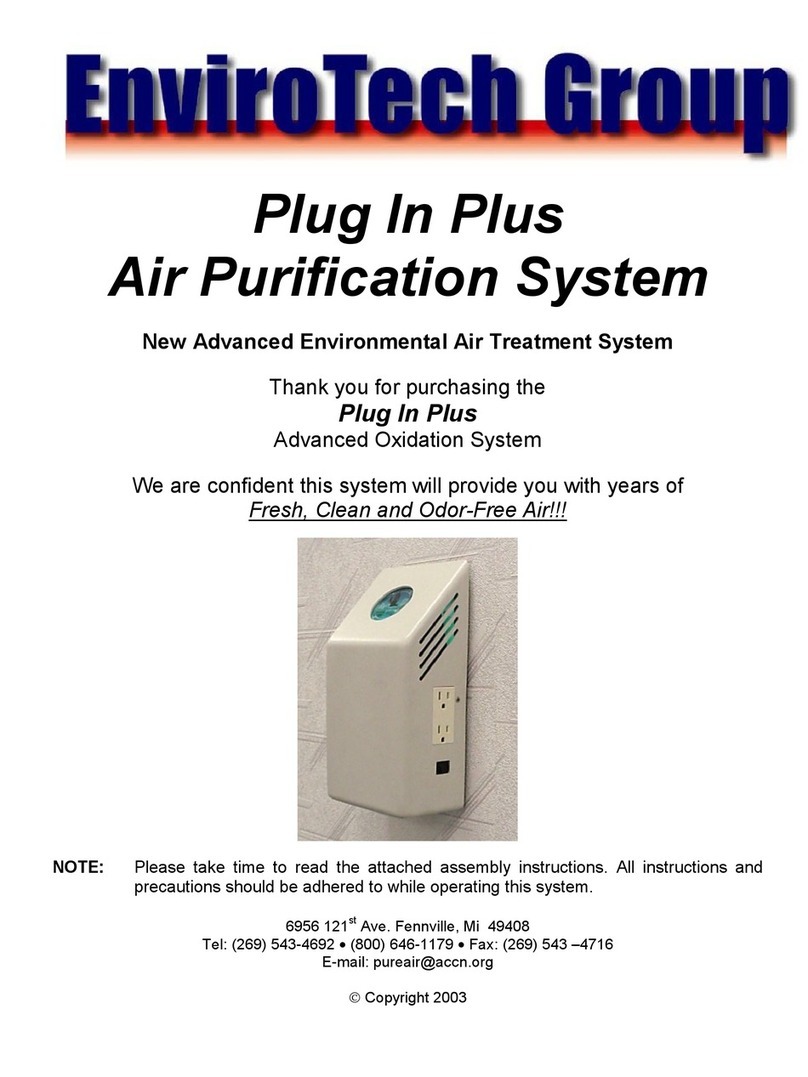 EnviroTech Group Plug In Plus User manual