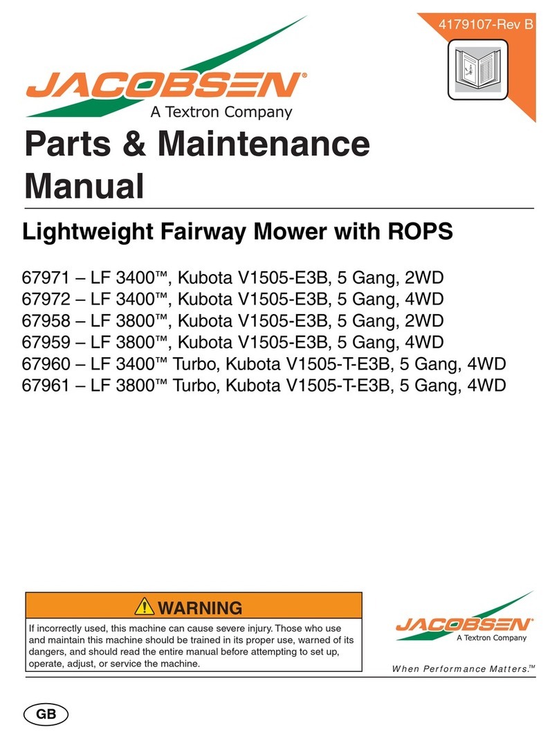 Jacobsen 67971 - LF 3400 User manual