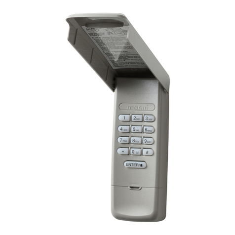 Merlin E840M user manual
