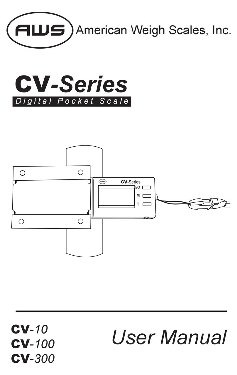 AWS CV-100 User manual