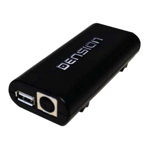 Dension GWL-9201-1 User manual