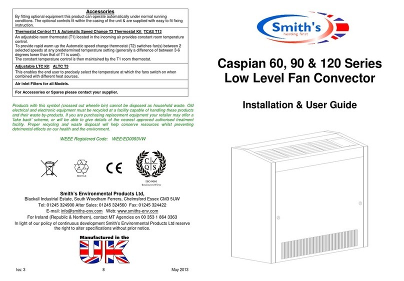 Smith's Heating First Caspian 60 Operation manual