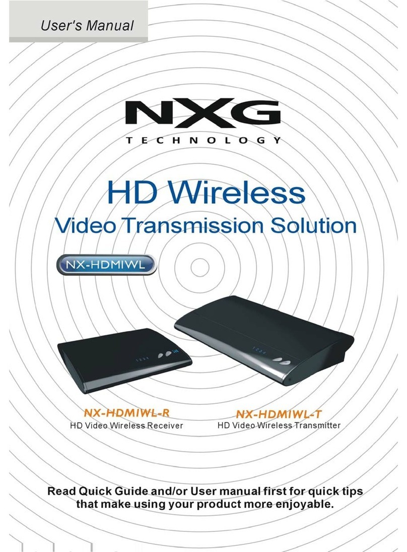 Nxg NX-HDMIWL-R user manual