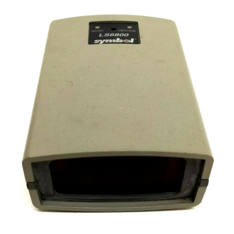 Symbol LS 6800 User manual