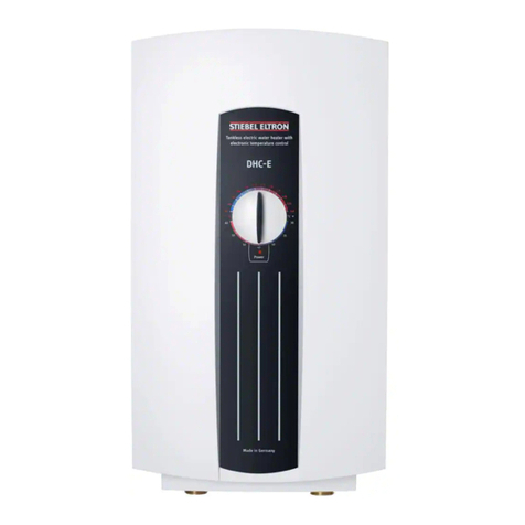STIEBEL ELTRON DHC-E 12 Operating and installation
