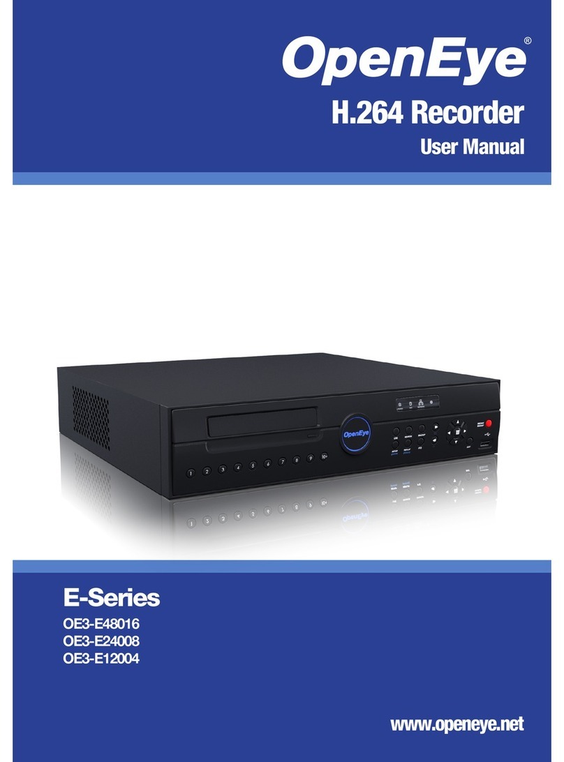 OpenEye OE3-E48016 user manual