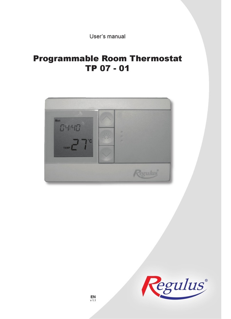 Regulus TP 07-01 User manual