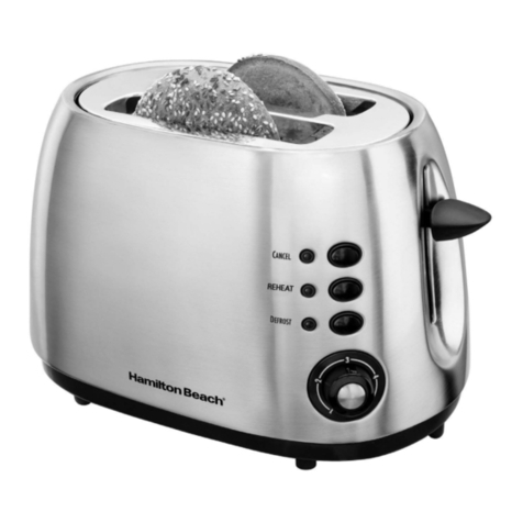 Hamilton Beach Toaster Oven quick guide