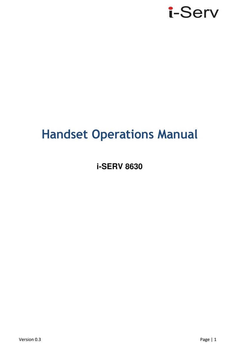 i-SERV 8630 Operation manual